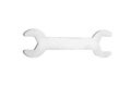 hex nut wrench on isolated white background Royalty Free Stock Photo