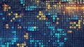 HEX programming code 3D rendering illustration Royalty Free Stock Photo