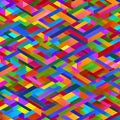 Hexadecagon Haven: An image of a geometric pattern created with sixteen-sided polygons, in bold and vivid colors1, Generative AI