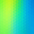 Hexagon blue green background. abstract vector illustration eps 10 Royalty Free Stock Photo