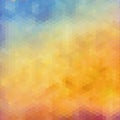 Hexagon colored background. vector abstract graphics. eps 10 Royalty Free Stock Photo