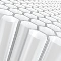 Hexagon Composition Semitransparent White Royalty Free Stock Photo