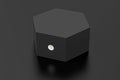 Hexagon gift box Royalty Free Stock Photo