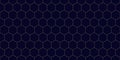 Hexagon grid vector seamless pattern. Subtle gold lines texture, thin minimalist lattice, mesh, net, honeycomb, hexagons. Abstract Royalty Free Stock Photo