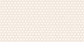 Hexagon grid vector seamless pattern. Subtle lines texture, thin minimalist lattice, mesh, net, honeycomb, hexagons. Abstract Royalty Free Stock Photo