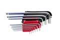 Hexagon kit tool or allen wrench set