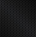 Hexagon metal background Royalty Free Stock Photo