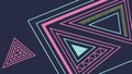 Hexagon pattern background, geometric texture and modern design vector design Generative AI Royalty Free Stock Photo