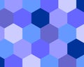 Hexagon Pattern Pastel Color Background Wallpaper