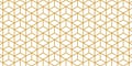 Hexagon pattren background with a flat color Royalty Free Stock Photo