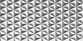 Hexagon pixel blocks technology abstract background modern scene concept 3D illustration Royalty Free Stock Photo