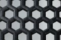 Hexagon plastic Royalty Free Stock Photo