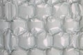 hexagon plastic texture Royalty Free Stock Photo