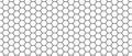 Hexagon seamless pattern. Honeycomb vector texture. Futuristic hexagonal simple structure. Modern mesh for textile