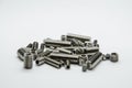Hexagon socket set screws Royalty Free Stock Photo