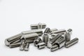 Hexagon socket set screws Royalty Free Stock Photo
