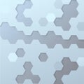 Hexagon tile background template