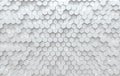 Hexagonal abstract background. Modern cellular honeycomb 3d panel with hexagons. Ceramic tile. 3d wall texture. Geometric