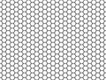 Hexagonal cell texture. Honey hexagon cells, honeyed comb grid texture and honeycombs fabric seamless pattern vector Royalty Free Stock Photo