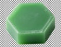 Hexagonal Green Soap Bar Royalty Free Stock Photo