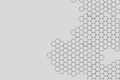 Hexagonal Grid Tessellation Pattern Design Royalty Free Stock Photo