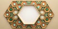 Hexagonal Haven Exploring Geometric Splendor AI-Generated Content