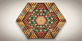 Hexagonal Haven Exploring Geometric Splendor AI Generative
