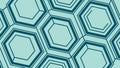 Hexagonal honeycomb pattern abstract design element vector design Generative AI Royalty Free Stock Photo