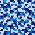 Hexagonal military seamless pattern.