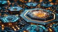 Hexagonal Node: Decentralized Data Security