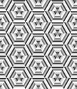 Hexagonal pattern Royalty Free Stock Photo