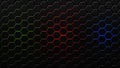 HEXAGONAL PATTERN CRYSIS WALLPAPER Royalty Free Stock Photo