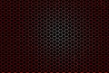 Hexagonal red background or abstract pattern hexagon