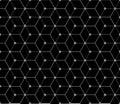 Hexagonal seamless vector pattern