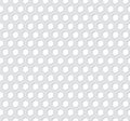 Hexagonal seamless vector pattern. Light gray hexagon with 3d effect. Hexagonal abstract background