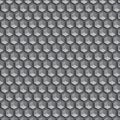 Hexagonal spiral polygonal shape pattern background or template