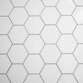 Hexagonal tiles feature prominently in this image, creating a geometric pattern. The Royalty Free Stock Photo