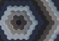 Hexagons background