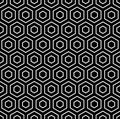 Hexagons texture. Seamless geometric pattern Royalty Free Stock Photo