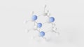 hexamethylenetetramine molecule 3d, molecular structure, ball and stick model, structural chemical formula preservative e239