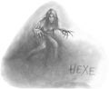 Hexe Royalty Free Stock Photo