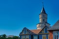 Hexenturm - witches tower, the landmark of Idstein, Germany Royalty Free Stock Photo