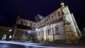 Hexham Abbey By Night Royalty Free Stock Photo