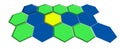 Hexmap Board game environmental tiles