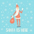 Hey santa Royalty Free Stock Photo