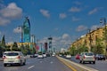 Heydar Aliyev Avenue in the daytime