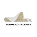 Heydar Aliyev Center in Azerbaijan. Architectural landmarks worldwide. Nice place to see if you visit in Baku. World countries