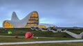 Heydar Aliyev Center in Baku.Azerbaijan Royalty Free Stock Photo