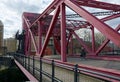 Bascule Bridge. Rotherhithe, London. Uk Royalty Free Stock Photo