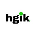 HGIK brand name initial letters illustrative icon